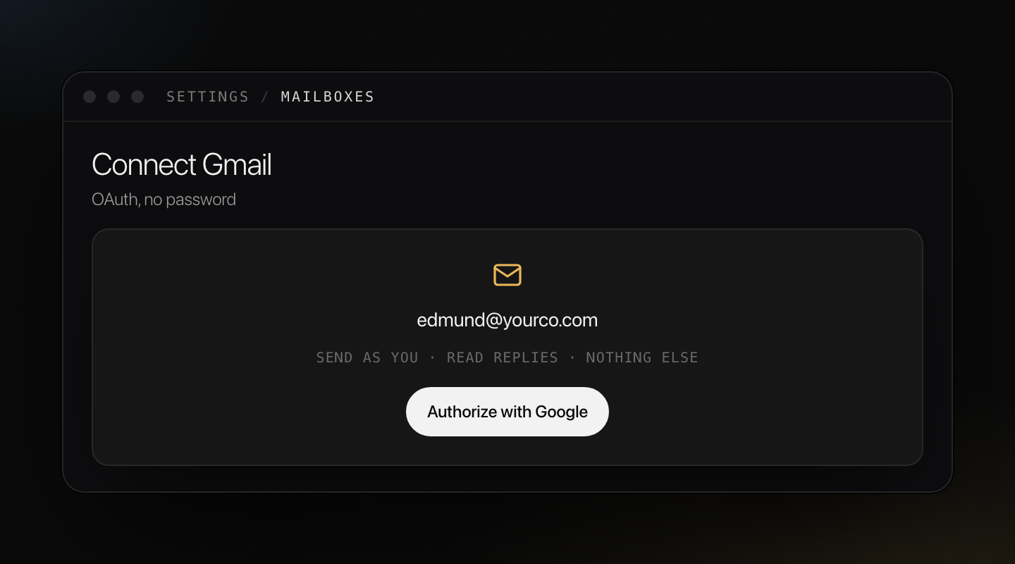 Gmail via OAuth